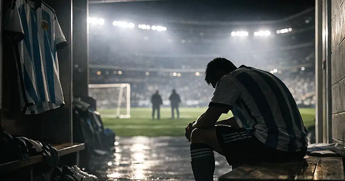 Featured image for: Messi says farewell to Argentina&rsquo;s national team after the death of his father