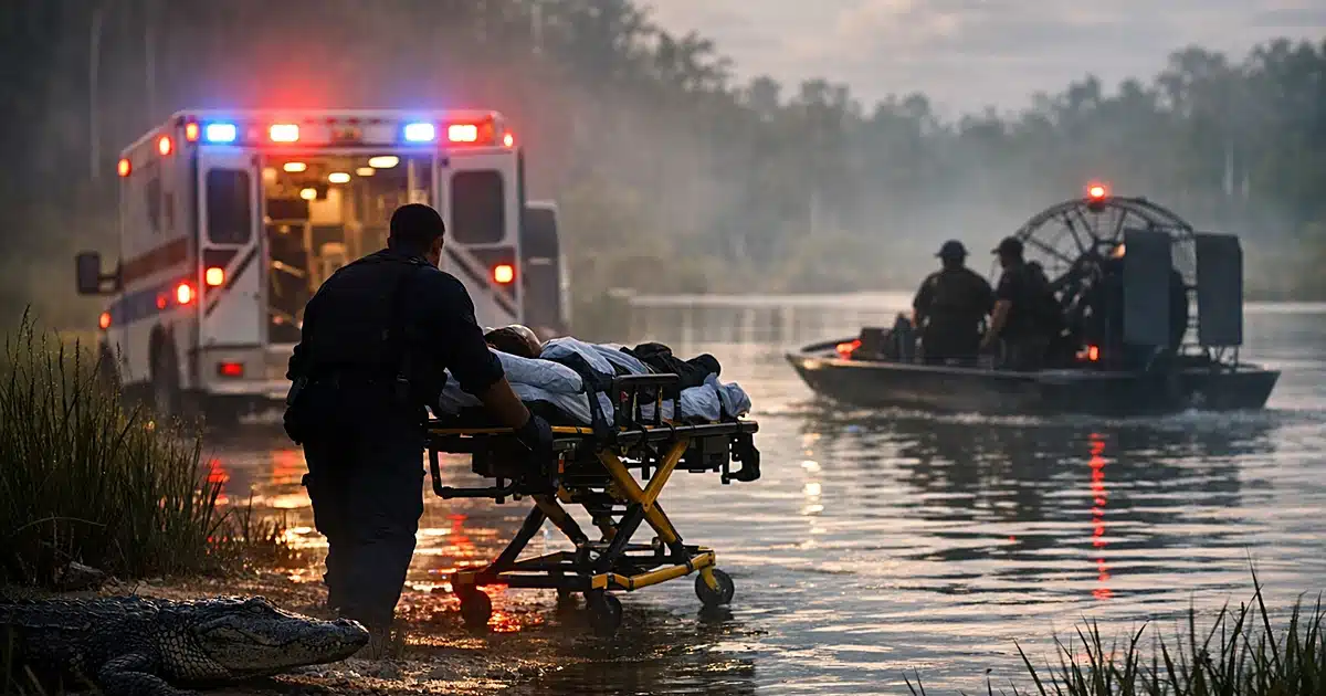 Featured image for: Child hospitalized after Florida alligator bite during holiday swim