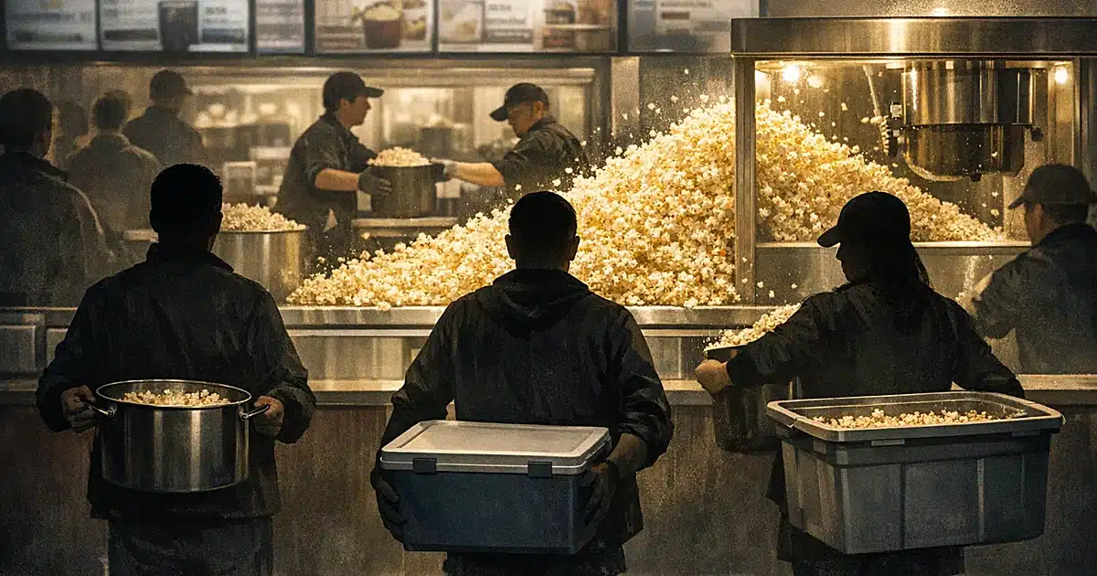 Featured image for: Cinemark revives $5 &ldquo;bring your own bucket&rdquo; popcorn event for one day
