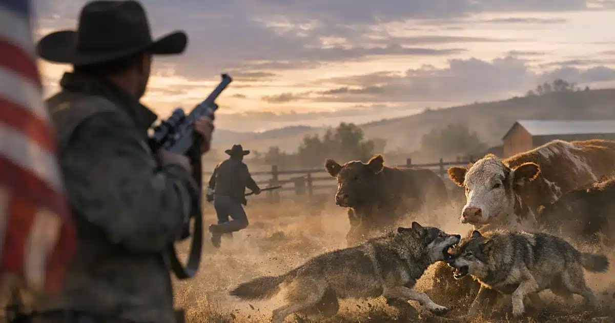 Featured image for: Trump executive order lets ranchers kill gray wolves to defend livestock