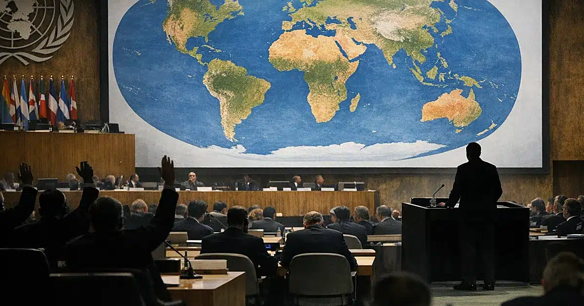 Featured image for: U.N. approves Equal Earth map in 164-1 vote as U.S. slams it as ideological